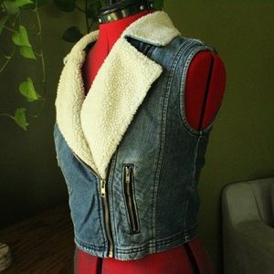 Bullhead Black Denim Vest